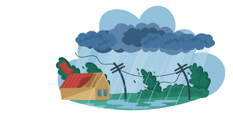 disaster illustration